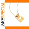 Stainless Steel Geometric Necklace for Women