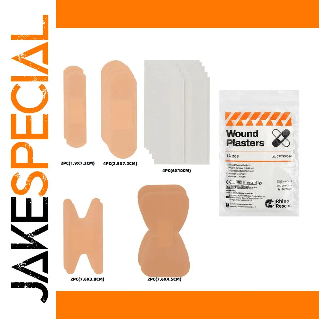 Rhino Rescue Adhesive Bandage Assortment Set 1 Rhino Rescue Adhesive Bandage Assortment Set