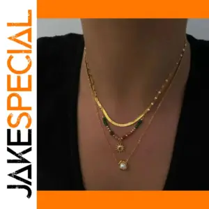 Stainless Steel Sun Necklace for Women