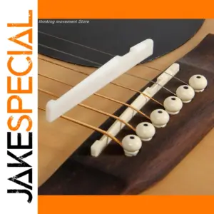 Solid Wood Guitar Bridge for Folk & Classical Guitars