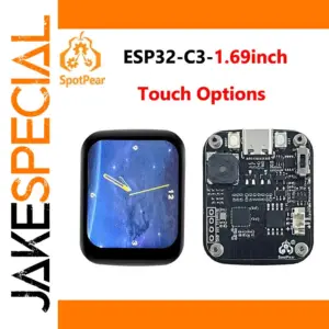 ESP32 C3 Vibrant Round LCD Trinket