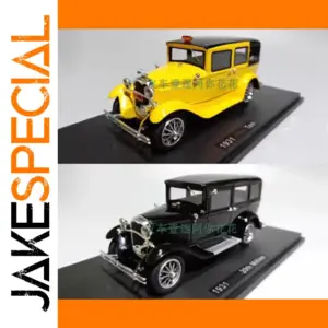 1931 Vintage Taxi Diecast Model - 1:43 Scale