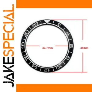 38mm Black Ceramic Bezel Insert for SKX007