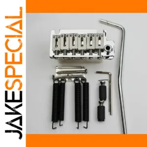 BS-184 Electric Guitar Tremolo Bridge with Stainless Steel Saddles