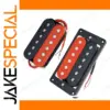 Black and Orange Electric Guitar Humbucker Pickup