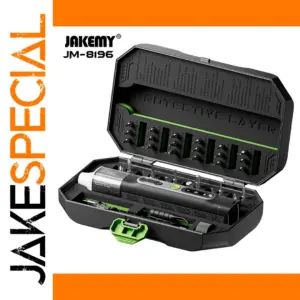 JAKEMY JM-8196 Cordless Screwdriver Set