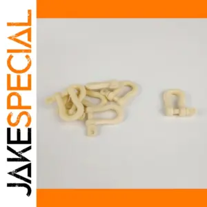 Resin Horseshoe Buckles for Scale Models