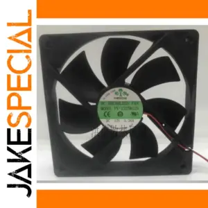 Black 12V 120mm Cooling Fan