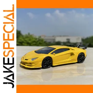 Yellow Lamborghini SVJ 1:43 Diecast Model