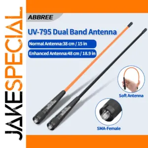 ABBREE UV-795 Dual-Band SMA-F Antenna Set
