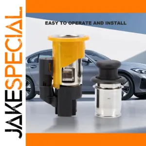 Vibrant Yellow Renault Cigarette Lighter Socket