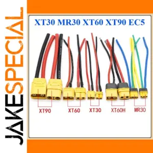 RC Connection Extension Cable Set with Various Connectors