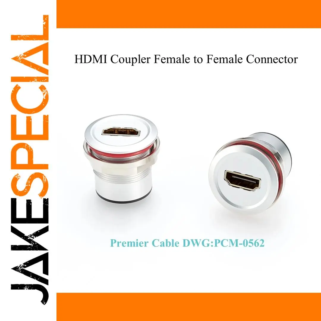 HDMI Pass-Through Coupler, 4K at 60Hz 1 HDMI Pass-Through Coupler, 4K at 60Hz