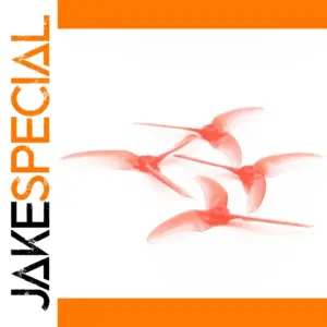 Red 5-Inch FPV Drone Propeller for RC Drones