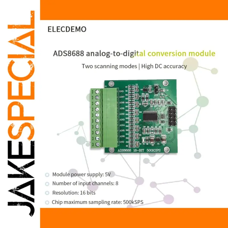 Unlock Precision with the ADS8688 16-Bit Data Acquisition Module ...