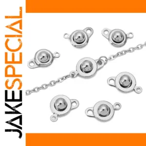 Stainless Steel Jewelry Connector Clasps Set