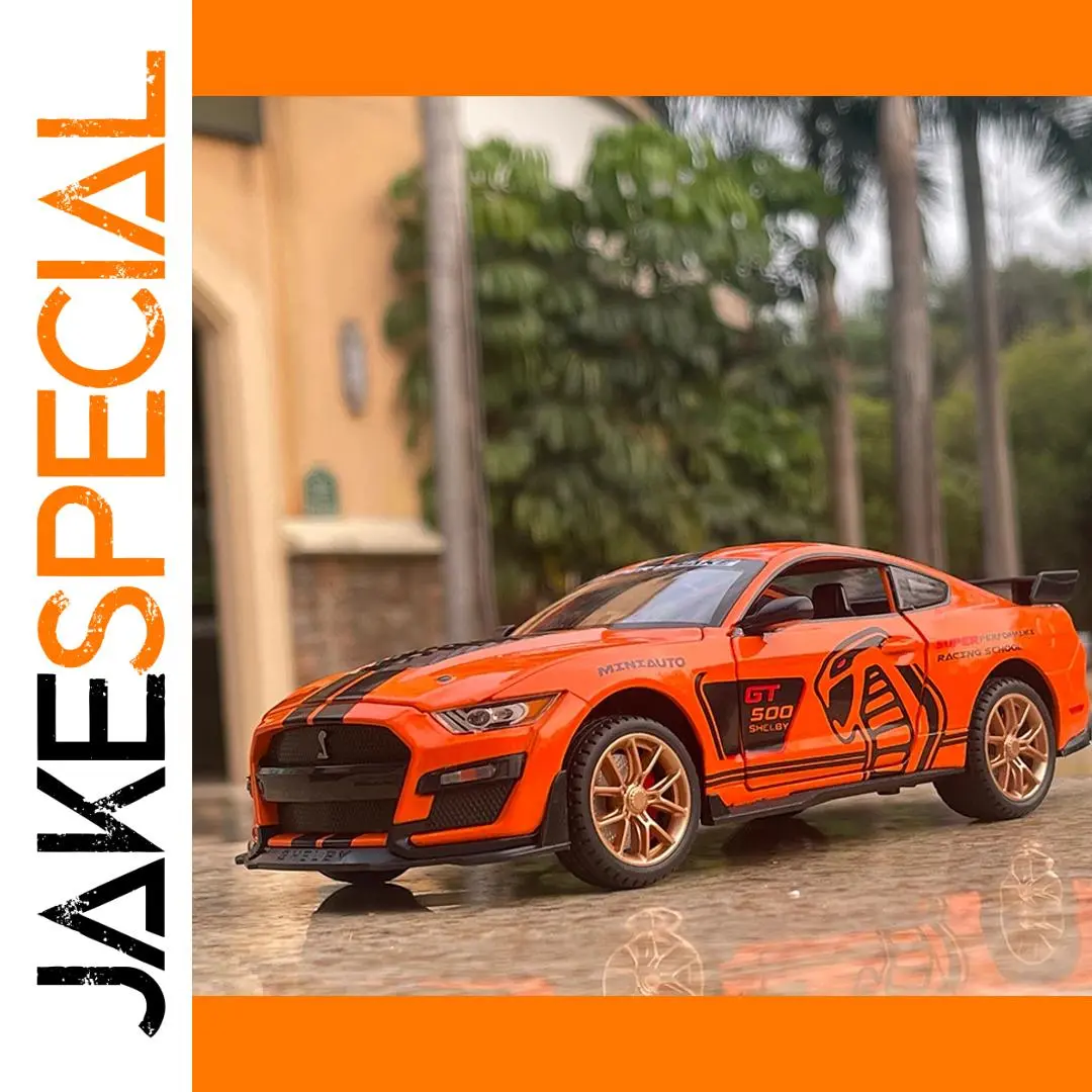 Vibrant Orange Ford Shelby GT500 Model 1 Vibrant Orange Ford Shelby GT500 Model