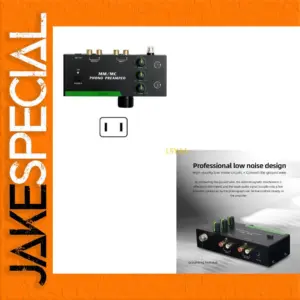 High-Fidelity Phono Preamplifier for Vinyl Records