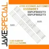 55-Inch TV Backlight Strip Set for LCD Models