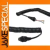 Stretchable Microphone Cable for Hytera Radios