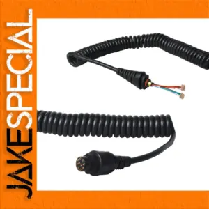 Stretchable Microphone Cable for Hytera Radios