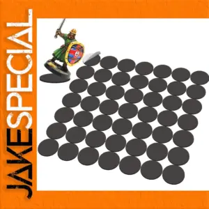 50pcs 40mm Magnetic Miniature Bases for Wargaming