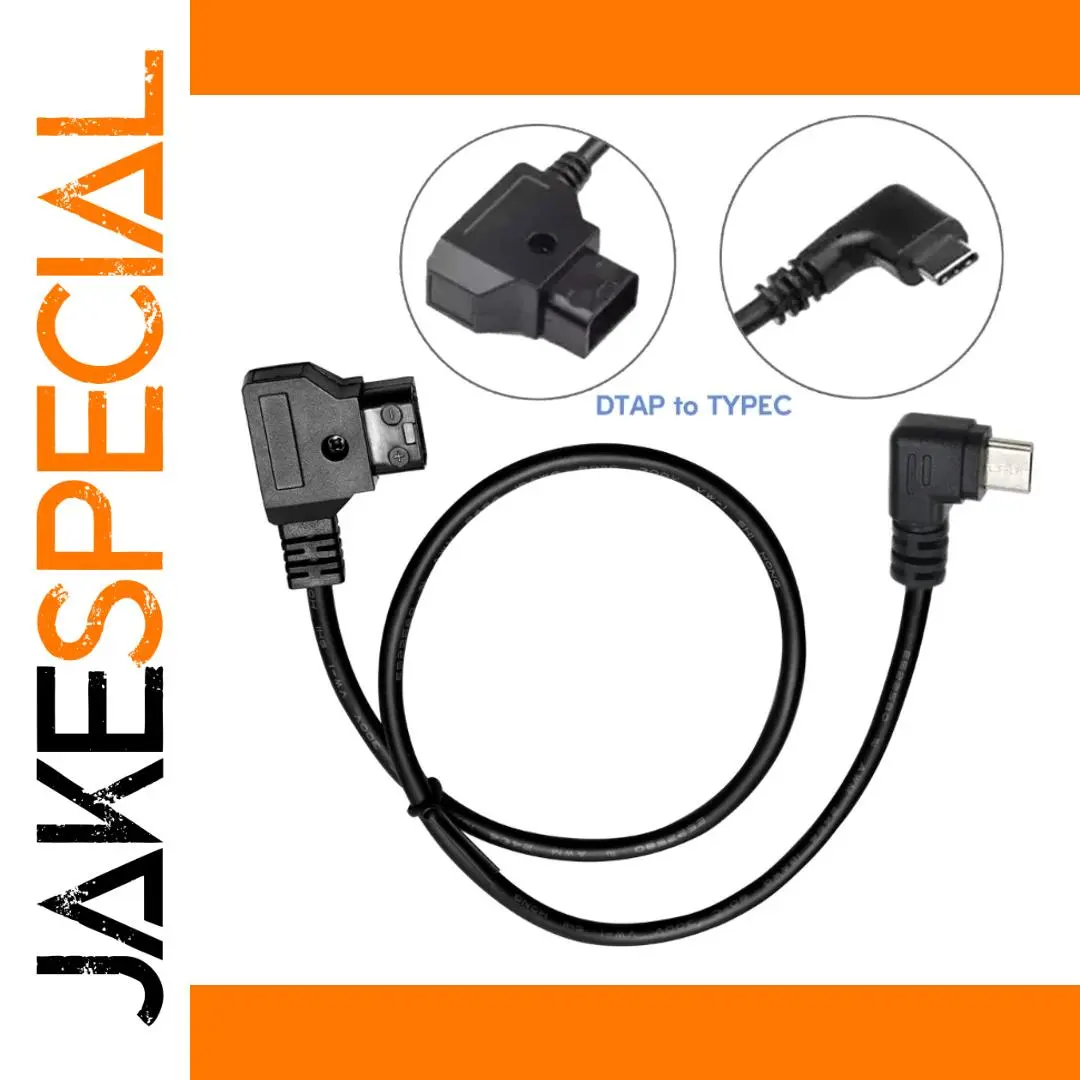 D-TAP to USB-C Power Cable 50cm Professional 1 D-TAP to USB-C Power Cable 50cm Professional