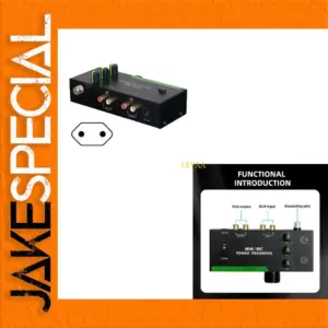 15YA Advanced Vinyl Preamp for Rich Sound