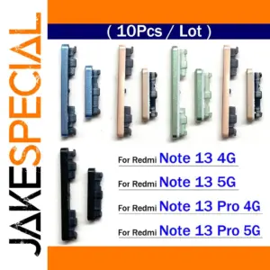 Xiaomi Redmi Note 13 Side Button Set of 10