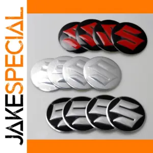 Suzuki Hub Cap Stickers Set for Models 56mm/60mm