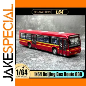 Beijing 830 Route Bus Model 1/64 Scale