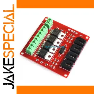 Four-Channel IRF540 MOSFET Switch Module