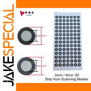 3D Tracking Dots for Scanning Projects