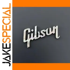 White Mother of Pearl Logo Inlay for Guitar