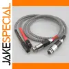 Premium Silver-Plated RCA-XLR Audio Cable 3m