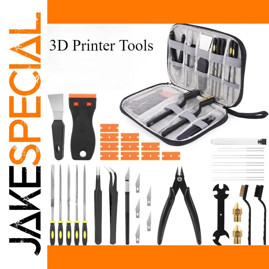 Professional 34-Piece 3D Printer Tool Kit 1 Professional 34-Piece 3D Printer Tool Kit
