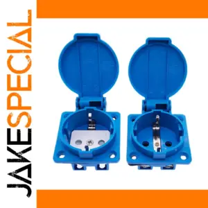 Industrial Waterproof EU Socket IP66 16A 250VAC