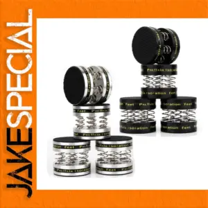 Aluminum Speaker Isolation Feet 44.5mm Stack