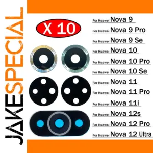 Huawei Nova Camera Lens Cover Set, 10 Pcs