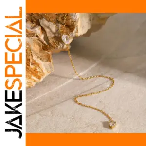 Elegant Gold Stainless Steel Women’s Necklace