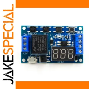 6-30V Adjustable Relay Module for Automation