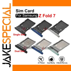 Samsung Galaxy Z Fold 7 Dual SIM Tray in Multiple Colors