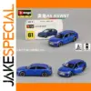 Blue Audi A6 Avant Diecast Model 1:64 Scale