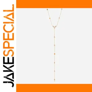 Stainless Steel Women's Zircon Pendant Necklace