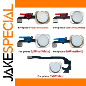iPhone Home Button Flex Cable Replacement for Models 5s-8