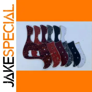 Mother of Pearl Pickguard for D Custom Bass