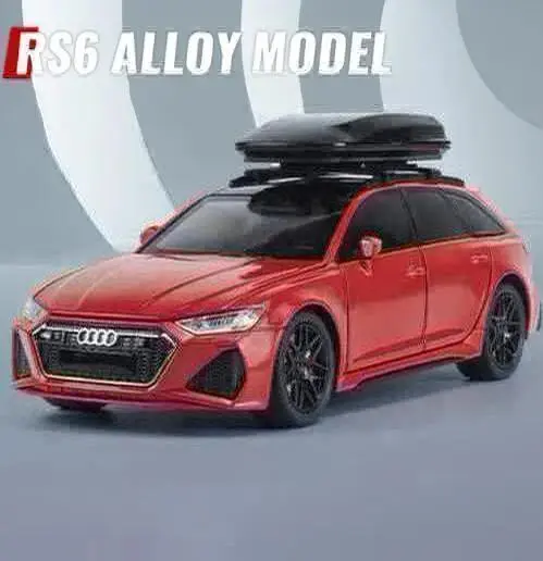 1:24 Audi RS6 Quattro Diecast Sports Car Model 14 1:24 Audi RS6 Quattro Diecast Sports Car Model - Image 14