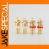 Gold-Plated RCA Female Socket Set for Audio