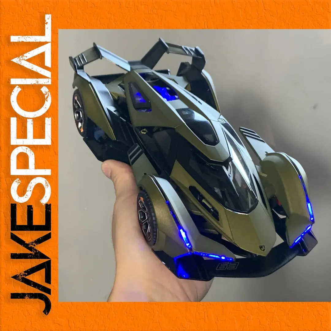 Futuristic 1:18 V12 GT Alloy Model Car 1 Futuristic 1:18 V12 GT Alloy Model Car