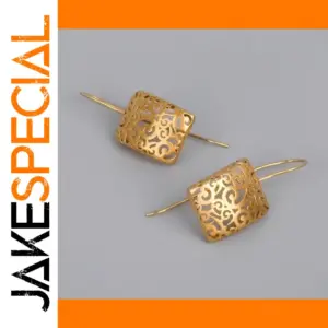 Elegant Zinc Alloy Drop Earrings for Women